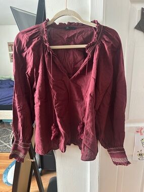 Zara Blouse with Tassels